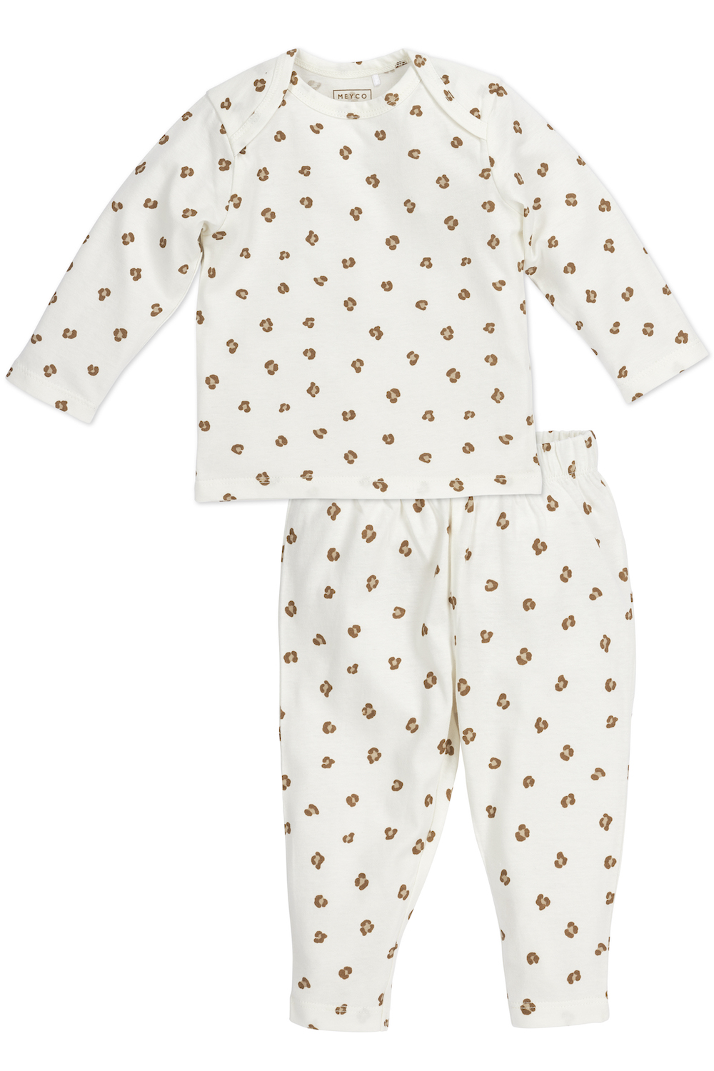 Baby Pyjama Mini Panther - Offwhite - 50/56