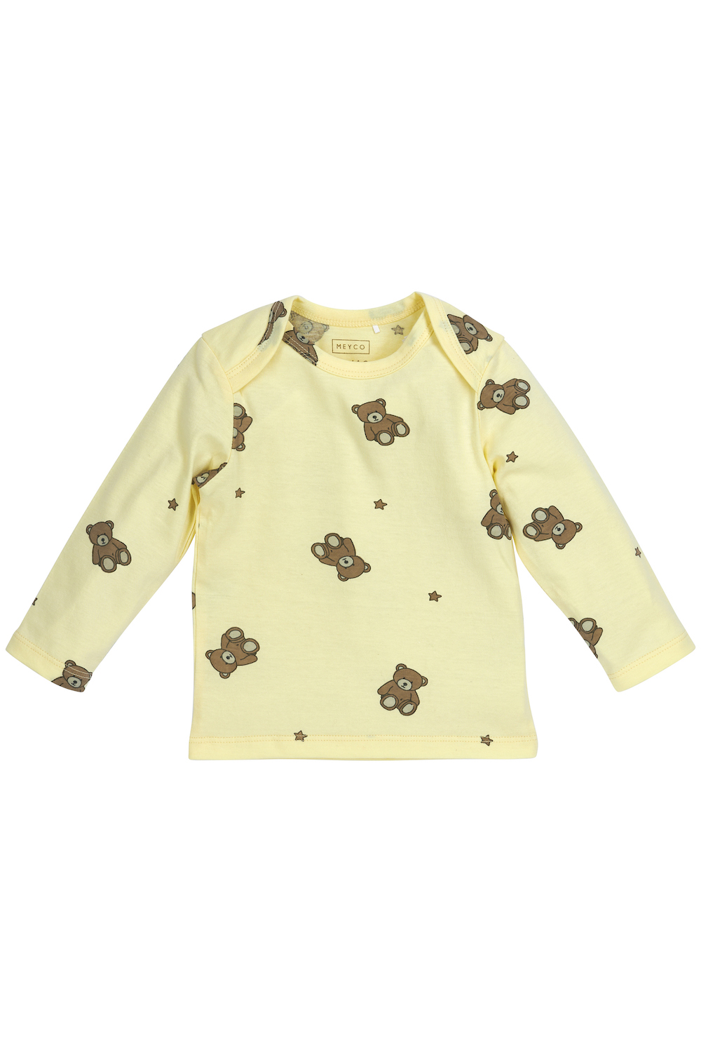 Baby Pyjama Teddy Bear Geel 50/56 - afbeelding 4
