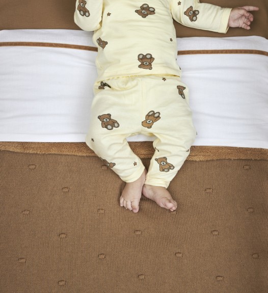 Meyco - Baby Pyjama Teddy Bear Geel 50/56