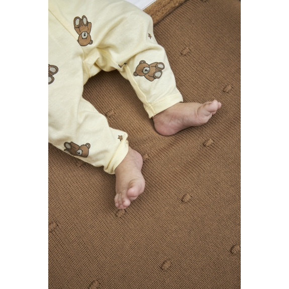 Meyco - Baby Pyjama Teddy Bear Geel 50/56