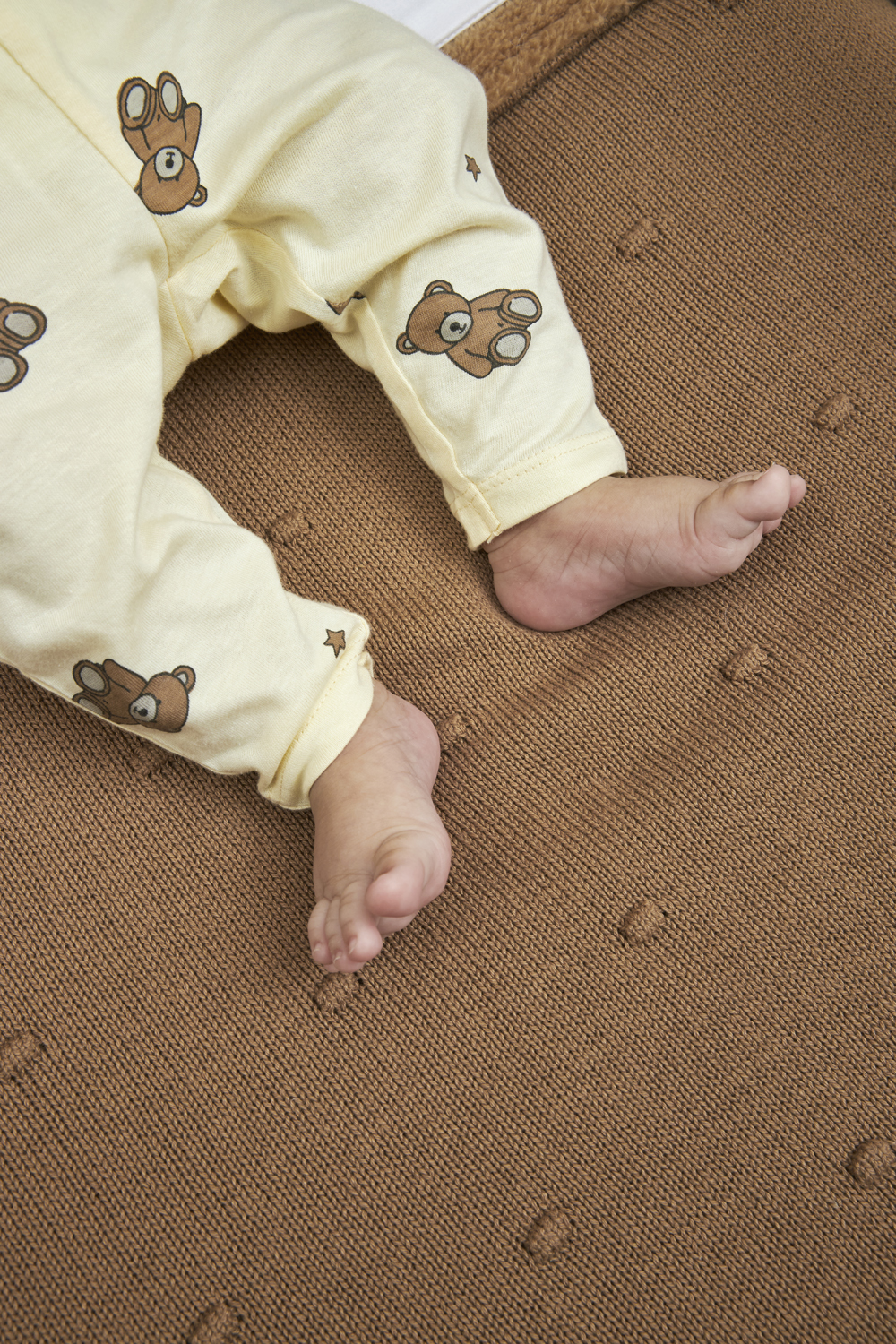 Baby Pyjama Teddy Bear Geel 50/56