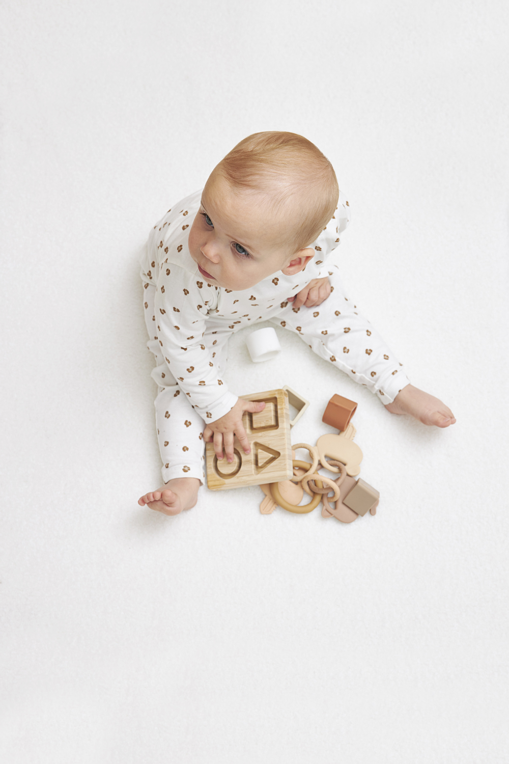 Pyjama 2-Pack Mini Panther - Offwhite/Sand - afbeelding 7