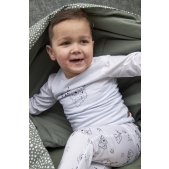 Dekbedovertrek Cheetah/Uni - Forest Green - 100x135cm