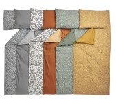 Dekbedovertrek Cheetah/Uni - Forest Green - 100x135cm