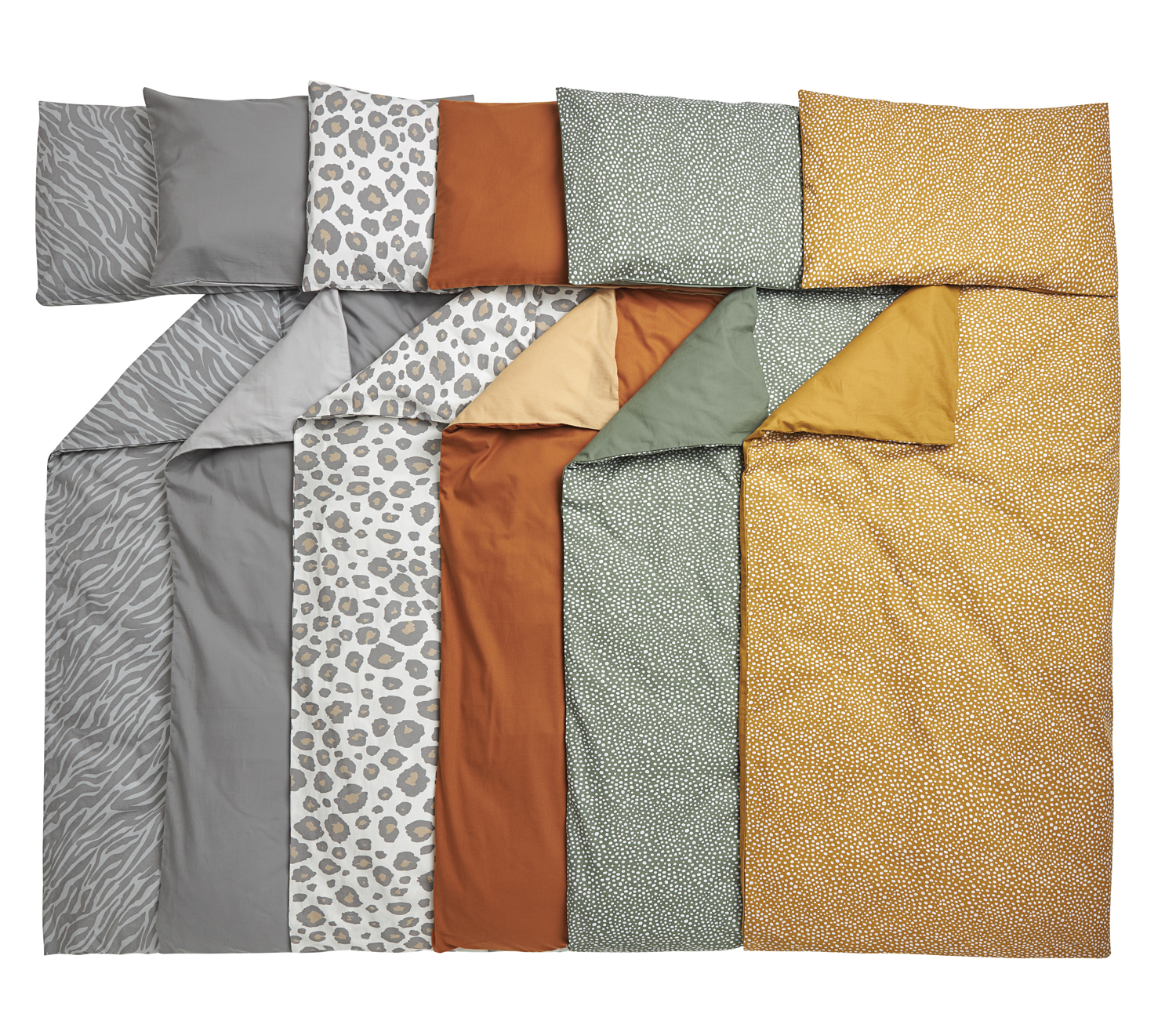 Peuter Dekbedovertrek Zebra - Grijs - 120x150cm - afbeelding 2