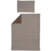 Meyco - Dekbedovertrek Cheetah - chocolate - 100x135cm