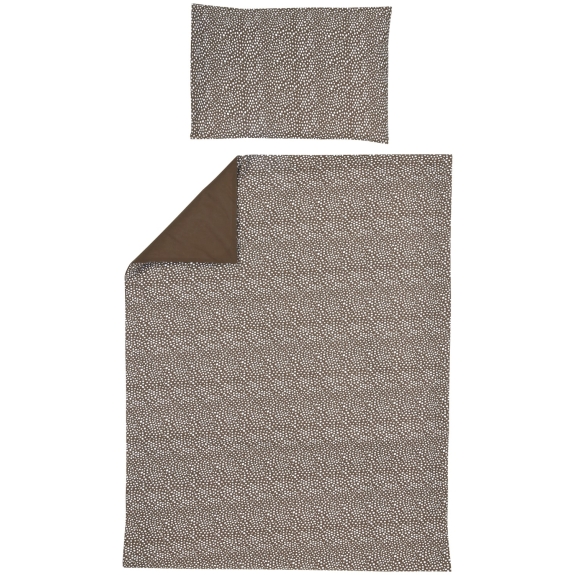 Meyco - Dekbedovertrek Cheetah - chocolate - 100x135cm