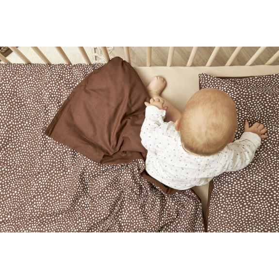 Meyco - Dekbedovertrek Cheetah - chocolate - 100x135cm