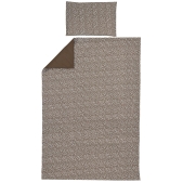 Eenpersoons Dekbedovertrek Cheetah - Chocolate - 140x200