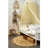 Meyco - Dekbedovertrek Lemon voor ledikant - soft yellow