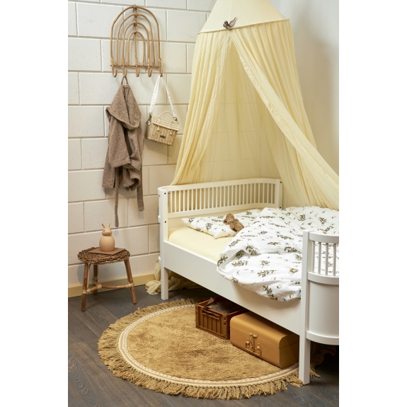 Meyco - Dekbedovertrek Lemon voor ledikant - soft yellow