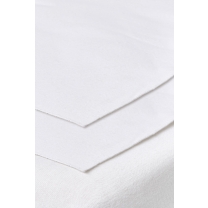 Meyco - Bedzeil Ledikant 2-Pack - Wit - 50x90cm