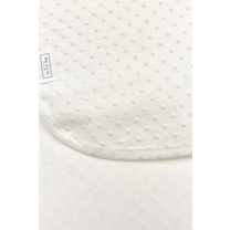 Noppen Matrasdek Antislip Ledikant - Wit - 60x120cm