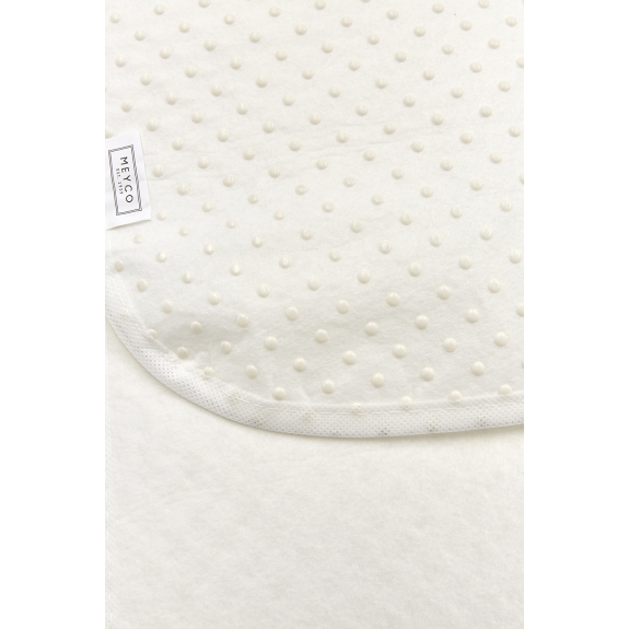Noppen Matrasdek Antislip Ledikant - Wit - 60x120cm