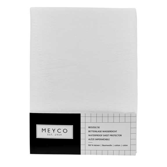 Meyco - Juniorbed Bedzeil - Wit - 75x100cm