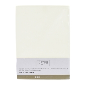 Meyco - Molton Onderlegger 3-Pack - Wit - 68x75cm