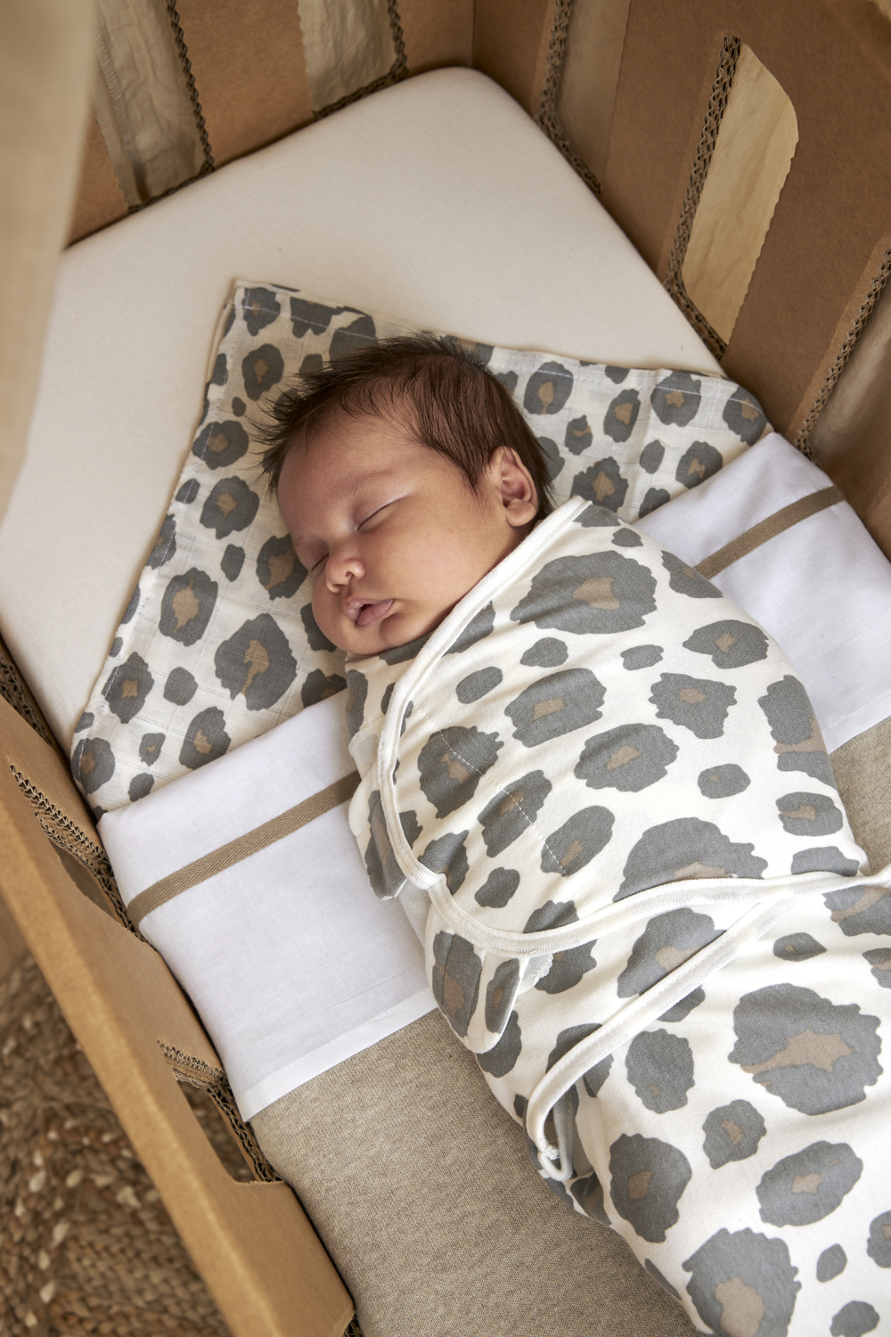 Hoeslaken Wieg Jersey Uni - Offwhite - 40x80cm - afbeelding 5