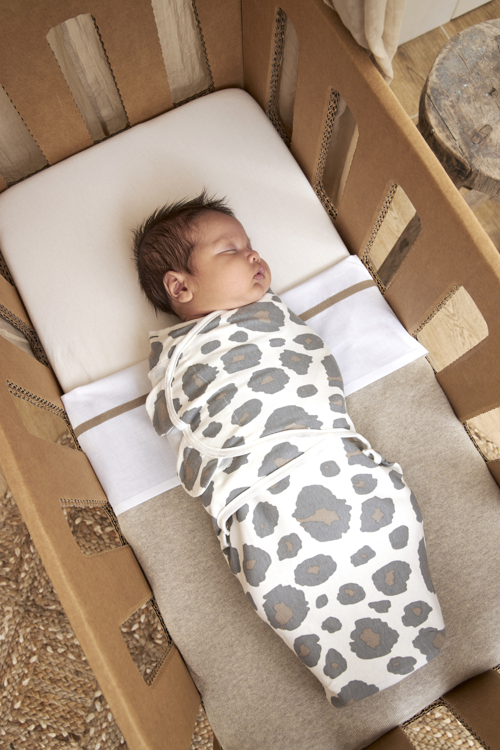 Hoeslaken Wieg Jersey Uni - Offwhite - 40x80cm - afbeelding 6