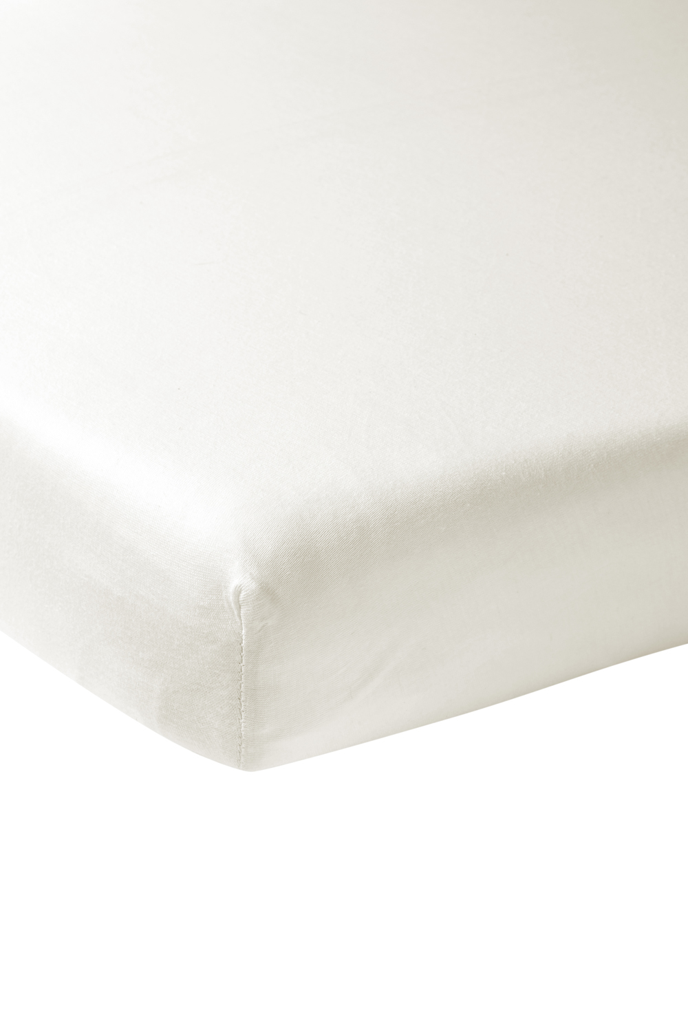 Hoeslaken Wieg Jersey Uni - Offwhite - 40x80cm - afbeelding 2