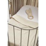 Hoeslaken Wieg Jersey Uni - Offwhite - 40x80cm
