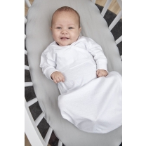 Wieg Hoeslaken Jersey Uni - Licht Grijs - 40x80/90cm