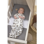 Meyco - Hoeslaken Wieg Jersey Grijs 40x80/90cm