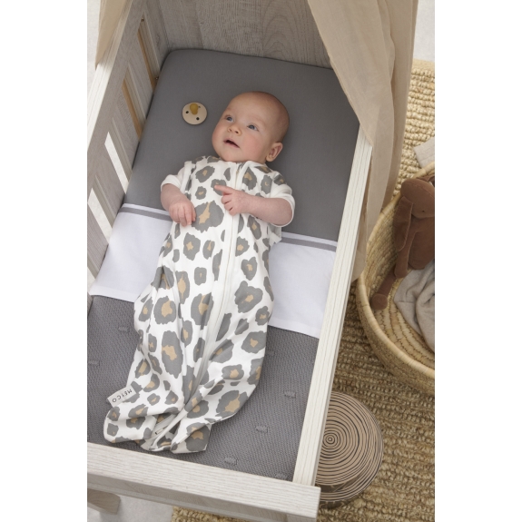 Meyco - Hoeslaken Wieg Jersey Grijs 40x80/90cm