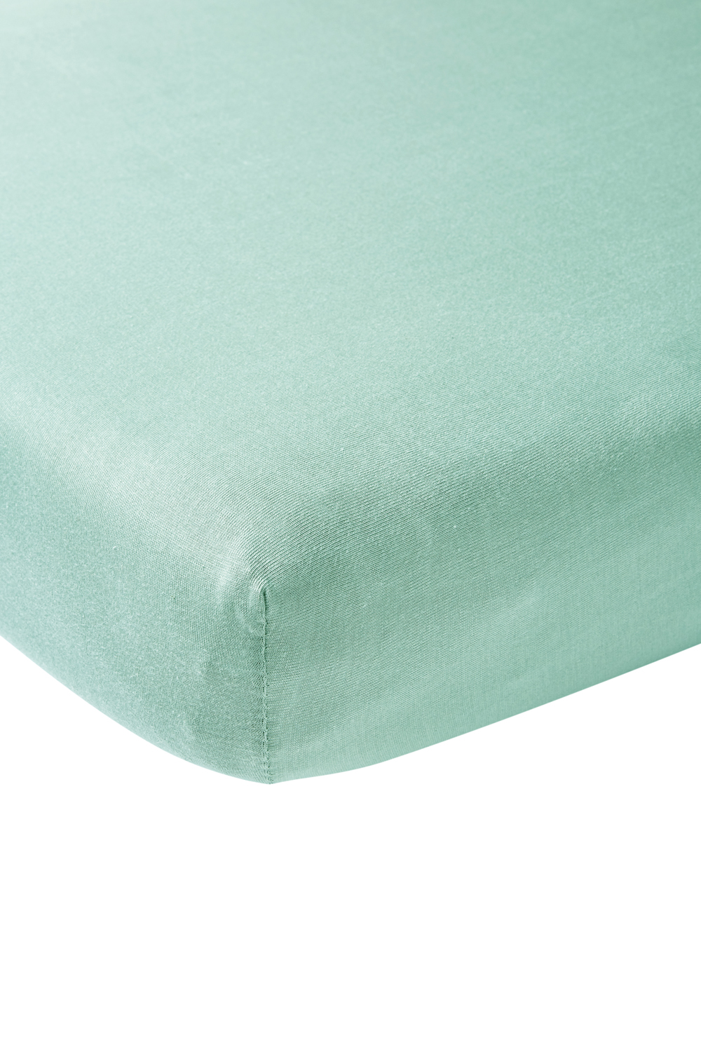 Hoeslaken Wieg Jersey Uni - New Mint - 40x80/90cm - afbeelding 2