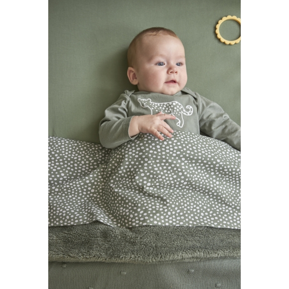 Wieg Hoeslaken Jersey Uni - Forest Green - 40x80/90cm