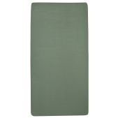 Meyco - Hoeslaken Ledikant Uni Forest Green 60x120cm