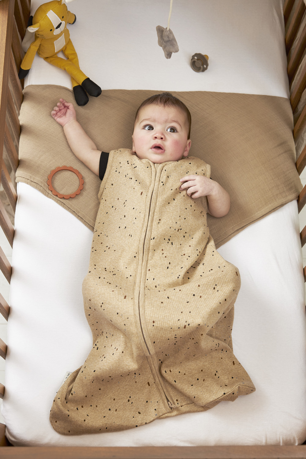 Hoeslaken Juniorbed Offwhite Jersey - afbeelding 5