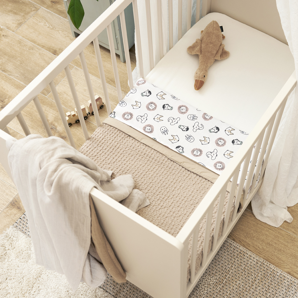 Hoeslaken Juniorbed Offwhite Jersey - afbeelding 6