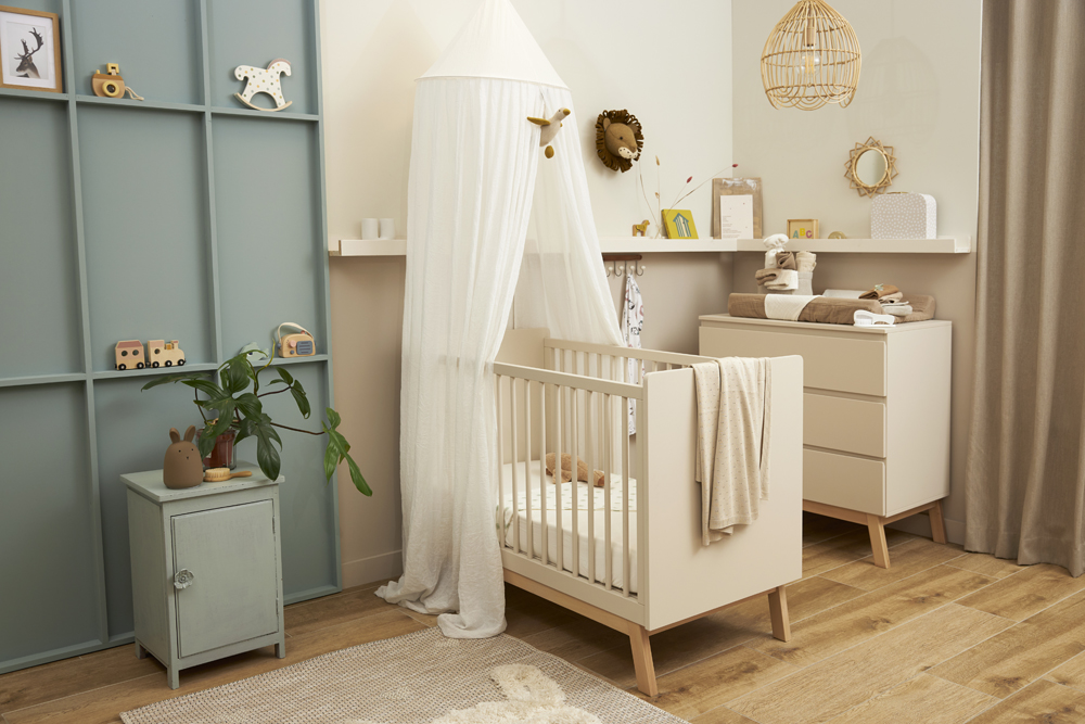 Hoeslaken Juniorbed Offwhite Jersey