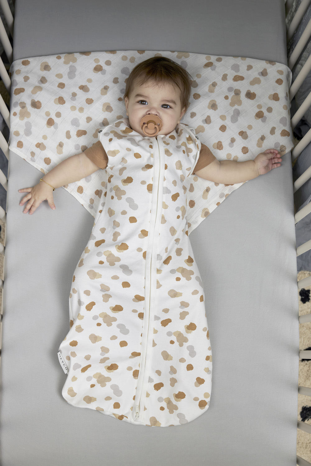 Hoeslaken Juniorbed Jersey Light Grey 70x140cm