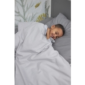 Meyco - Juniorbed Hoeslaken Jersey Uni Grijs