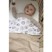 Hoeslaken Wieg 2-Pack Jersey Uni - White - 40x80/90cm