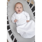 Wieg Hoeslaken 2-pack Jersey Uni - Licht Grijs - 40x80/9