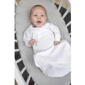 Wieg Hoeslaken 2-pack Jersey Uni - Licht Grijs - 40x80/9