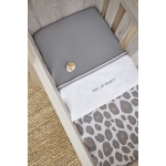 Hoeslaken Wieg Jersey Grijs 2-Pack - 40x80/90cm