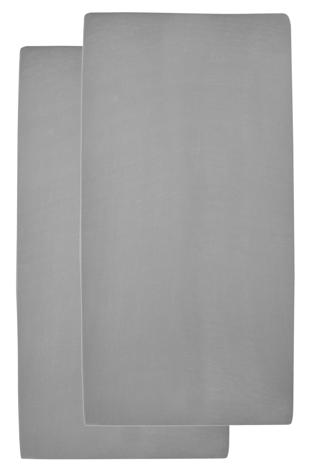 Hoeslaken Wieg Jersey Grijs 2-Pack - 40x80/90cm - afbeelding 4