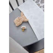 Co-sleeper Hoeslaken 2-pack Jersey Uni - Grijs - 50x90cm