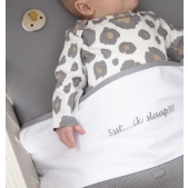 Co-sleeper Hoeslaken 2-pack Jersey Uni - Grijs - 50x90cm