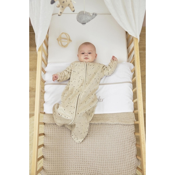 Hoeslaken Ledikant 2-Pack Jersey Uni - Offwhite - 60x120