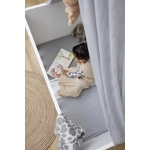 Hoeslaken Ledikant 2-Pack Grijs 60x120cm