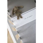 Meyco - Hoeslaken Ledikant 2-Pack Grijs 60x120cm