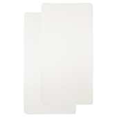 Meyco - Juniorbed Hoeslaken 2-Pack Jersey Uni - Offwhite