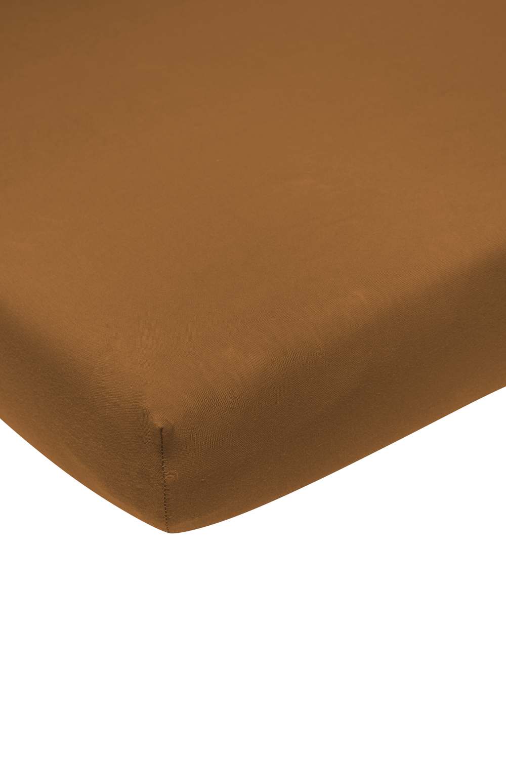 Wieg Hoeslaken Jersey Uni - Camel - 40x80/90cm - afbeelding 2