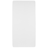 Molton Stretch Hoeslaken Wieg Uni - White - 40x80/90cm