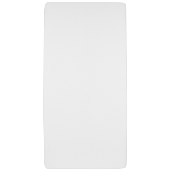 Molton Stretch Hoeslaken Ledikant - Wit - 60x120cm