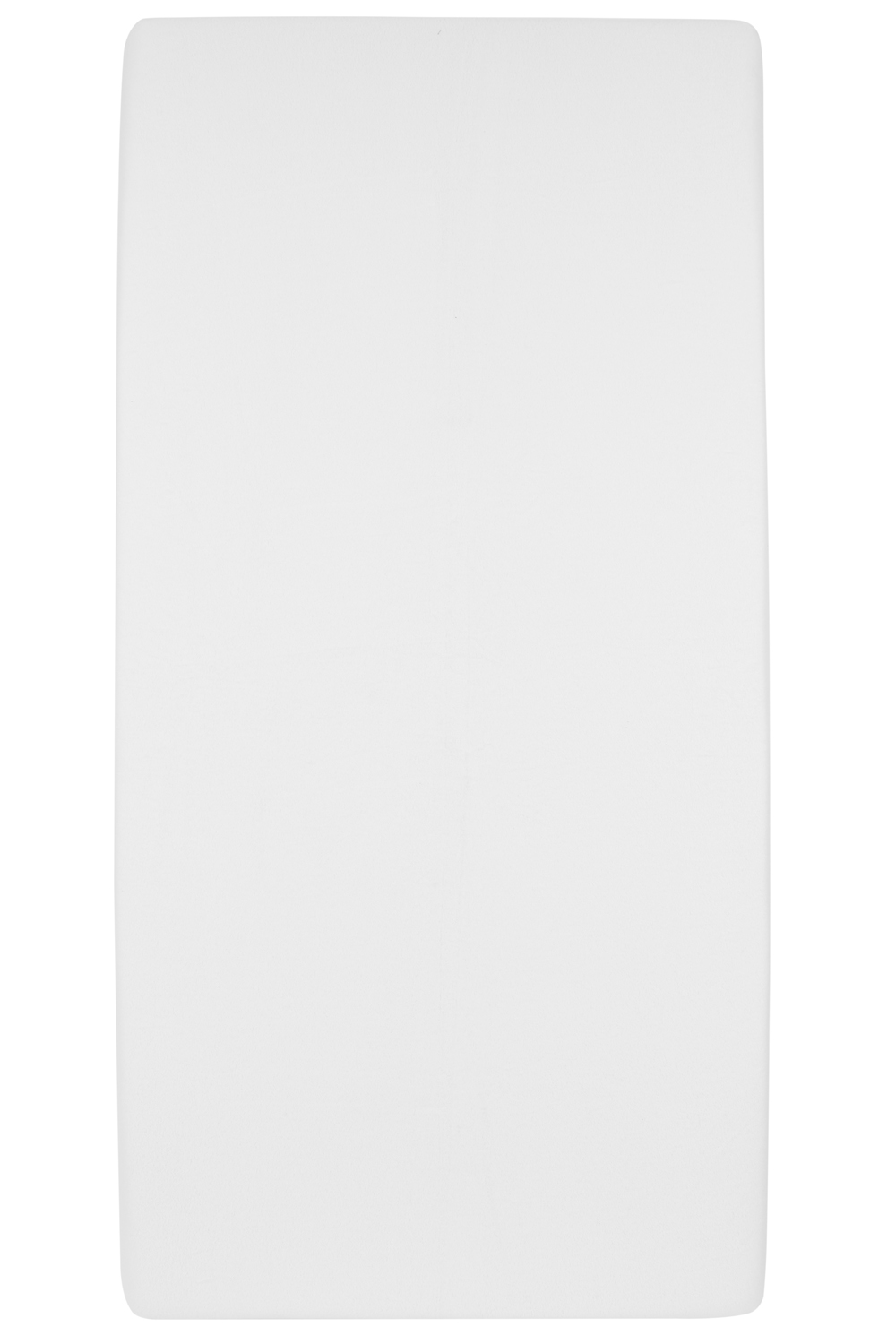 Molton Stretch Hoeslaken Ledikant - Wit - 60x120cm - afbeelding 2